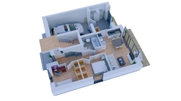 Projekt domu Szpinak 2G dwulokalowy (4)